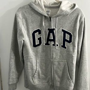 Never worn Gap zip up hoodie XS